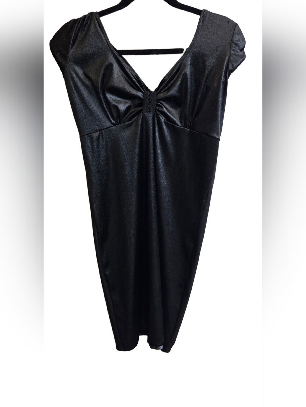 Demi Loon Black Velvet Dress XL